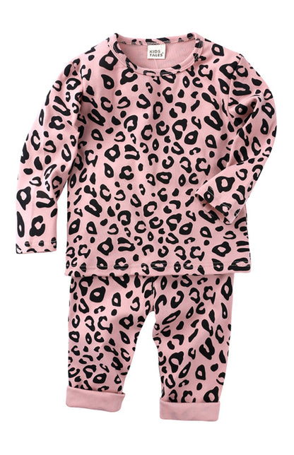 Children's High Waist Belly Button Pyjama Sets