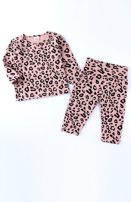 Children's High Waist Belly Button Pyjama Sets